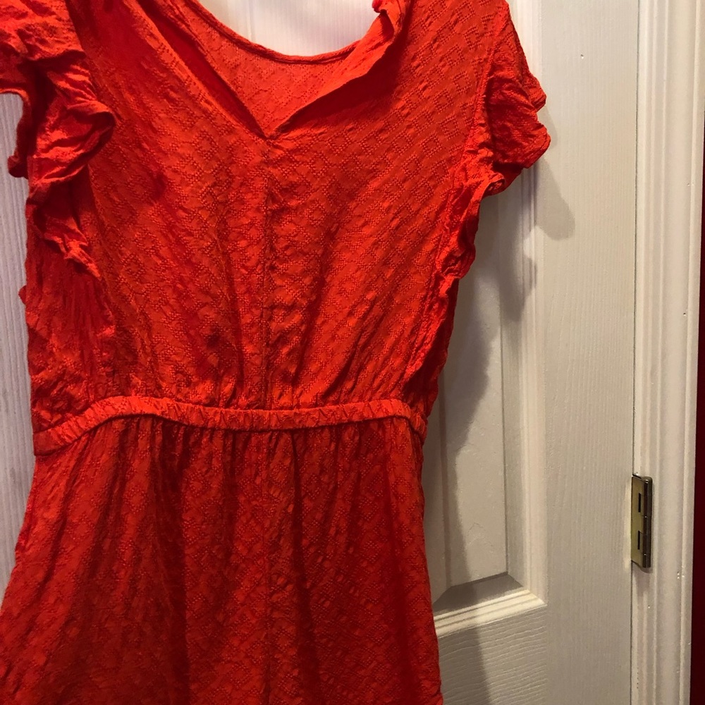 Orange romper